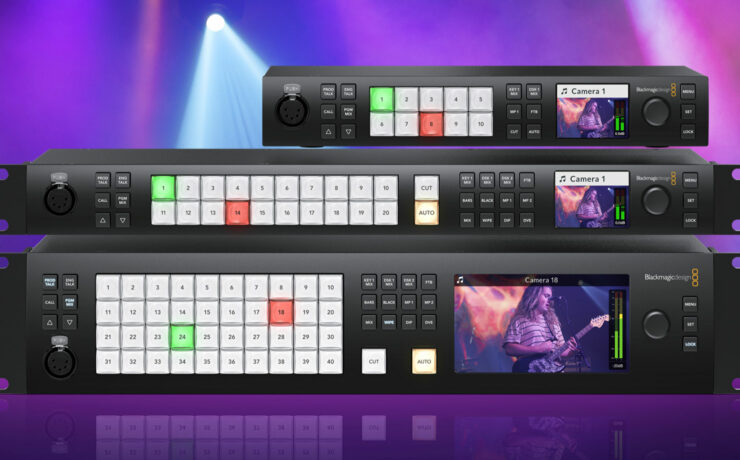 Blackmagic Design ATEM Constellation HD - Live SDI Switchers Announced