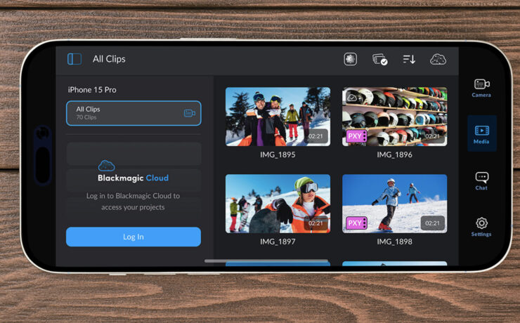 Blackmagic Camera App Ver. 1.3 Available - Now Supporting Audio Monitoring on Connected Earphones and More
