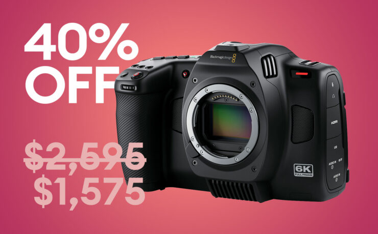 Blackmagic Cinema Camera 6K - a Massive 40% Global Time-Limited Discount