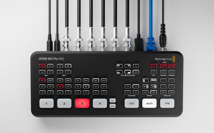 Blackmagic Design Launches ATEM SDI – Portable Live Production Switchers