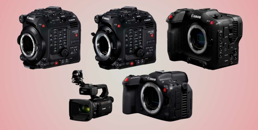 キヤノンがEOS C500 Mark II、C300 Mark III、C70、XA75/70/65/60用のファームウェアアップデートをリリース