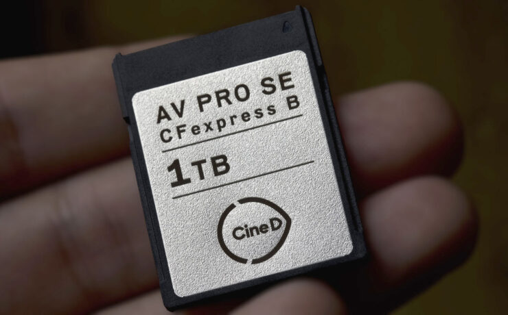 CineD Special Edition CFexpress Type B 1TB Card Launched – Get it for Only $179.99 (excl. tax)