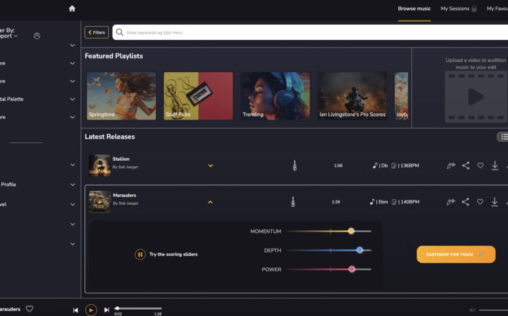 Filmstro Pro V3 Launched - New Audio Engine, Tools, and Improved UI