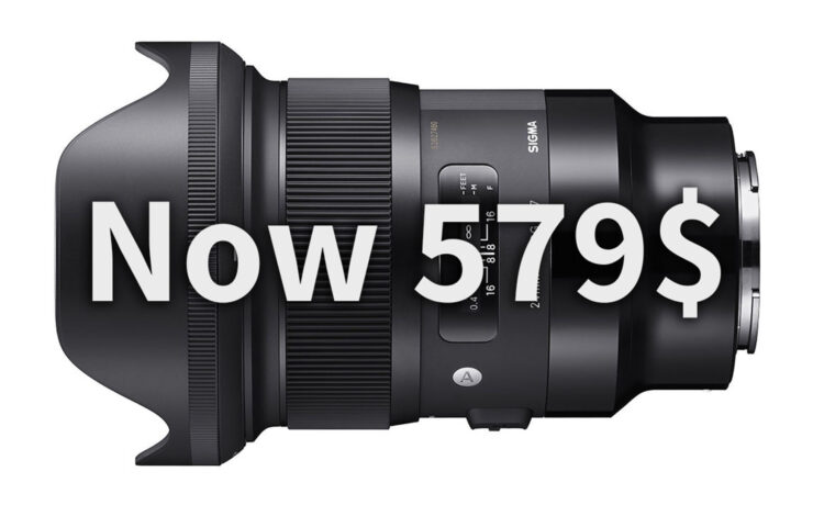 SIGMA 24mm F/1.4 DG HSM Art for Sony E-Mount  - Today Only $579 at B&H