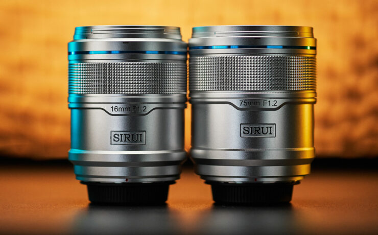 SIRUI Sniper 16mm and 75mm f/1.2 Autofocus Lenses for APS-C Cameras Announced